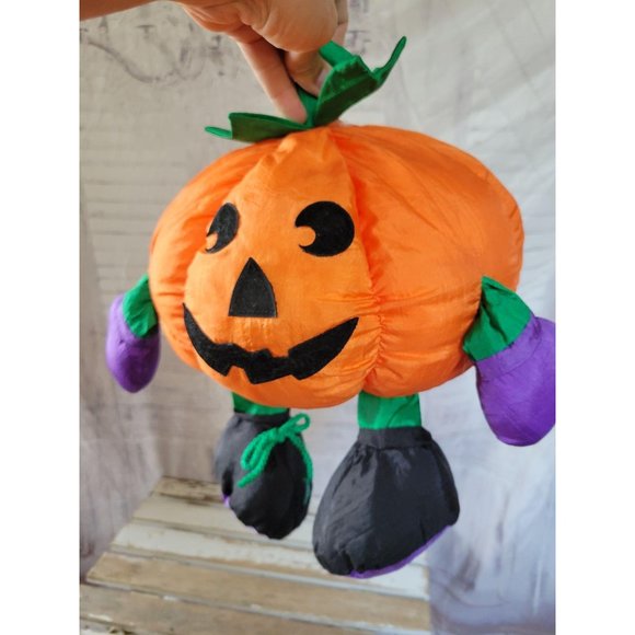 Gibson greeting plush pumpkin fall decor home - Picture 2 of 7